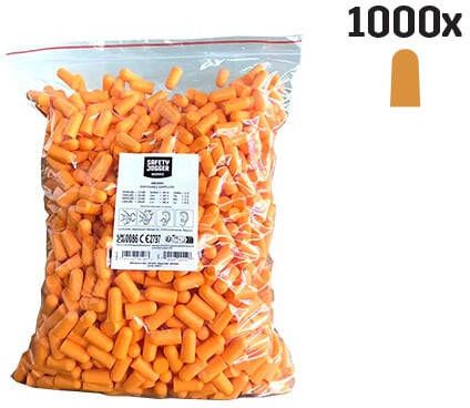 Safety Jogger Wegwerpoordopjes | Tegen lawaai op hoge niveaus | Oranje SW8210UNI