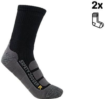 Safety Jogger Zachte en comfortabele sok met ventilatie | Zwart | SW5000440