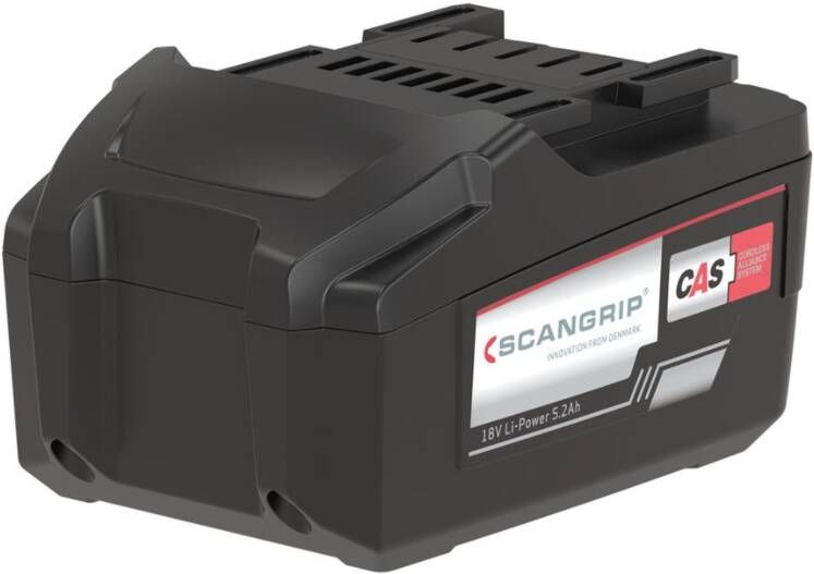 Scangrip CAS BATTERIJ | 18V | LI-POWER | 5 2AH | 03.6121