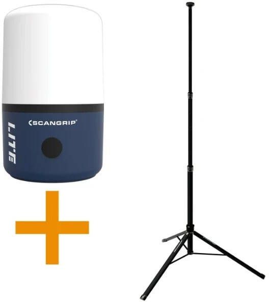 Scangrip Werklampset Area Lite CO + statief 49.0441