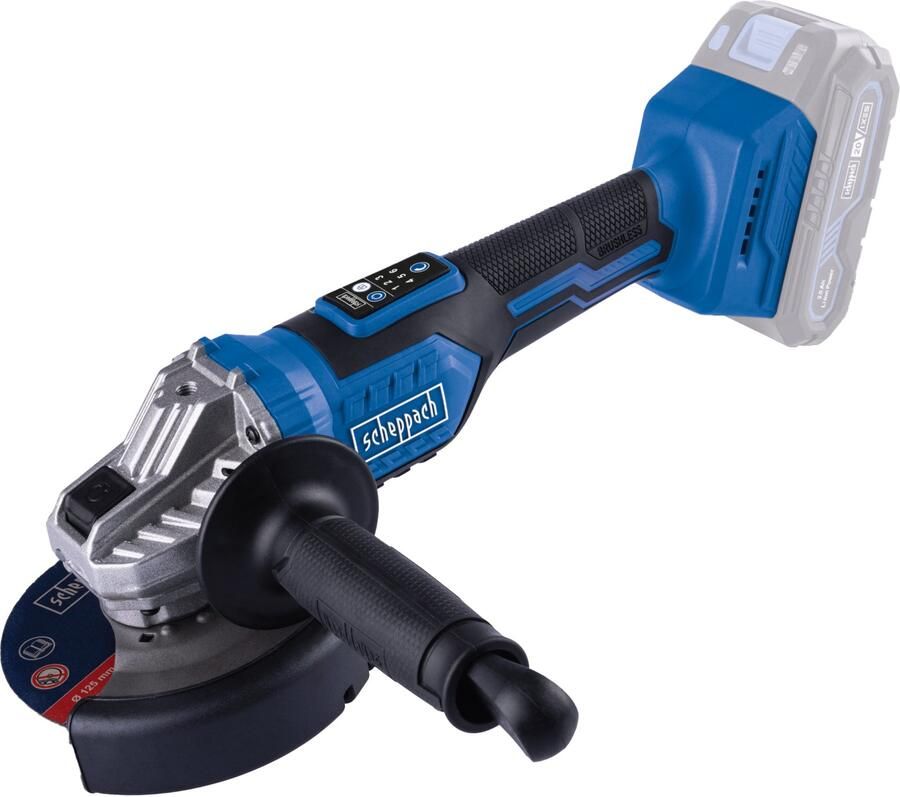 Scheppach Accu Haakse Slijper 20V BC-AG125-X 5909235900