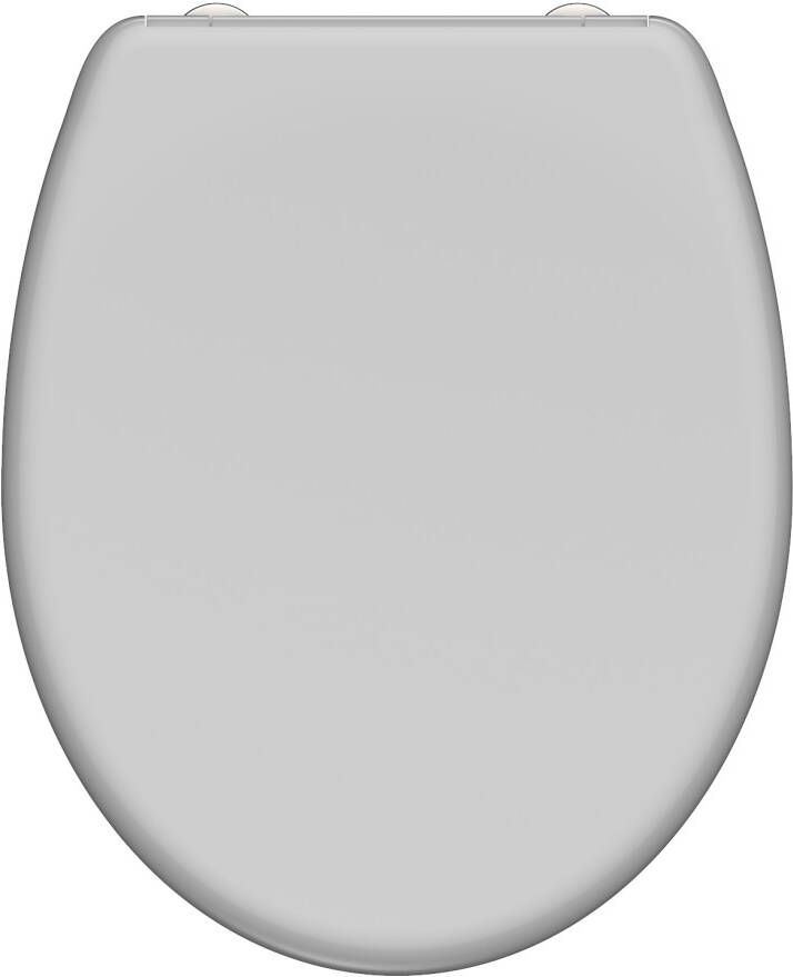Schutte Duroplast WC-bril GREY met soft-close en quick-release 82302