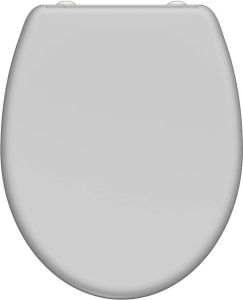 Schutte Duroplast WC-bril GREY met soft-close en quick-release 82302