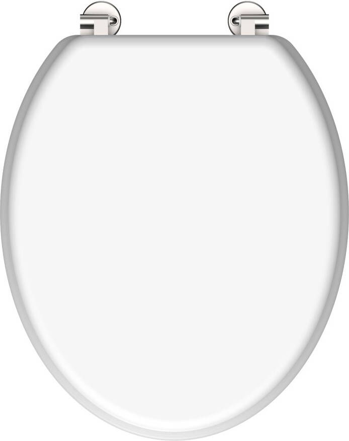 Schutte Houtkern WC-Bril WHITE | wit 84000