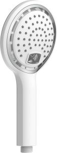 Schutte POLARIS LED-handdouche met temperatuurweergave | wit-chroom 60782