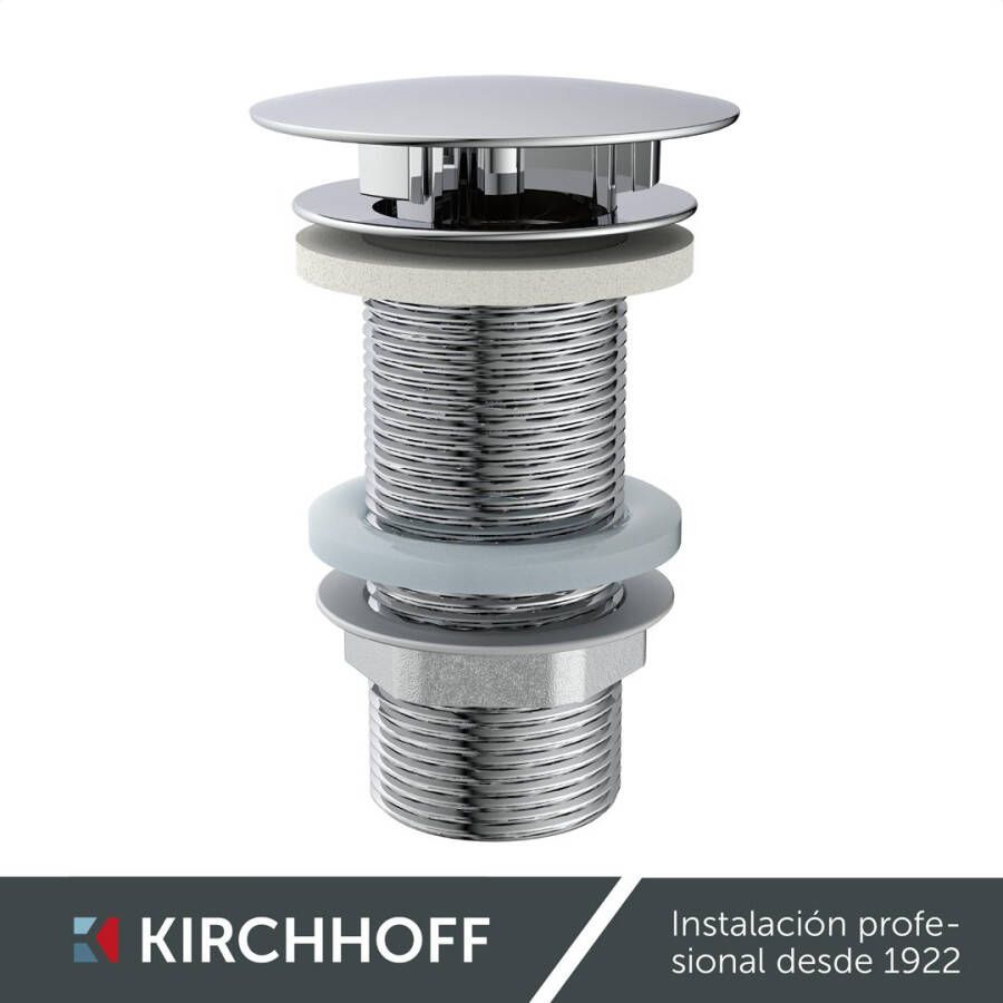 Schütte Schutte Afvoerwaste | Chroom | 1 4" x 100 mm | Zonder overloop 98807310