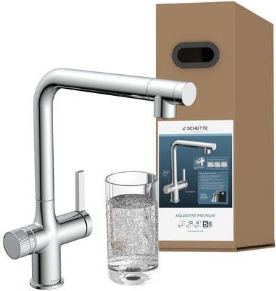 Schütte Schutte AQUASTAR PREMIUM spoelwater mengkraan | + koel- en filtersysteem | Chroom 99900