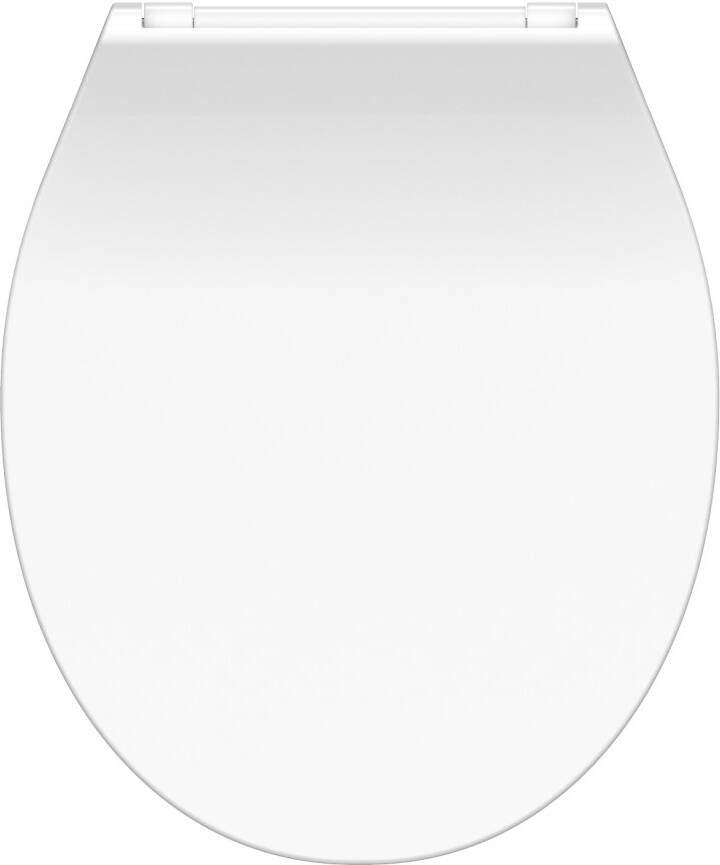 Schütte Schutte Duroplast WC-bril SLIM WHITE met soft-close en quick-release | wit 82700