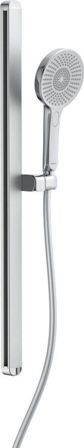 Schütte Schutte KARIBIK doucherail set | Chroom lichtgrijs | Oval 64200