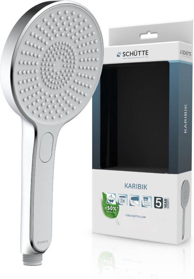 Schütte Schutte KARIBIK Handdouche | Chroom lichtgrijs 60200