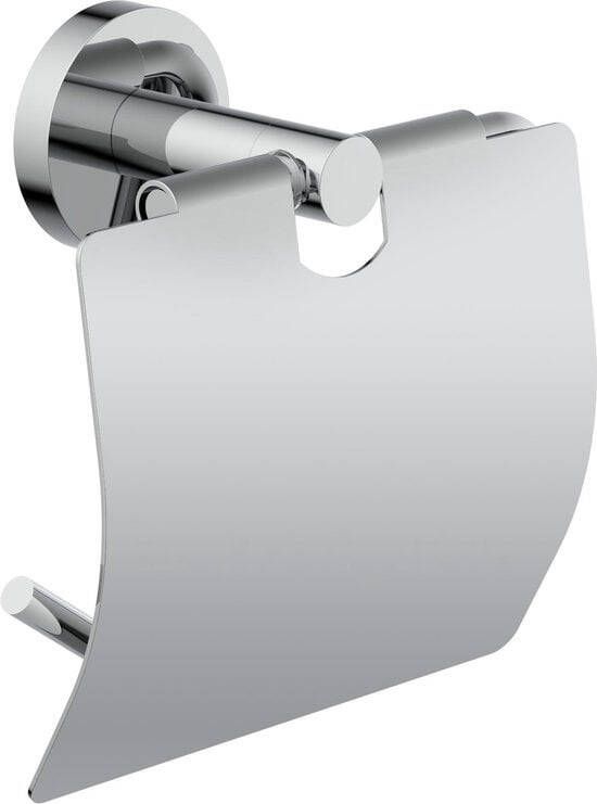 Schütte Schutte LONDON Toiletpapierhouder | Chroom | Met deksel 10113