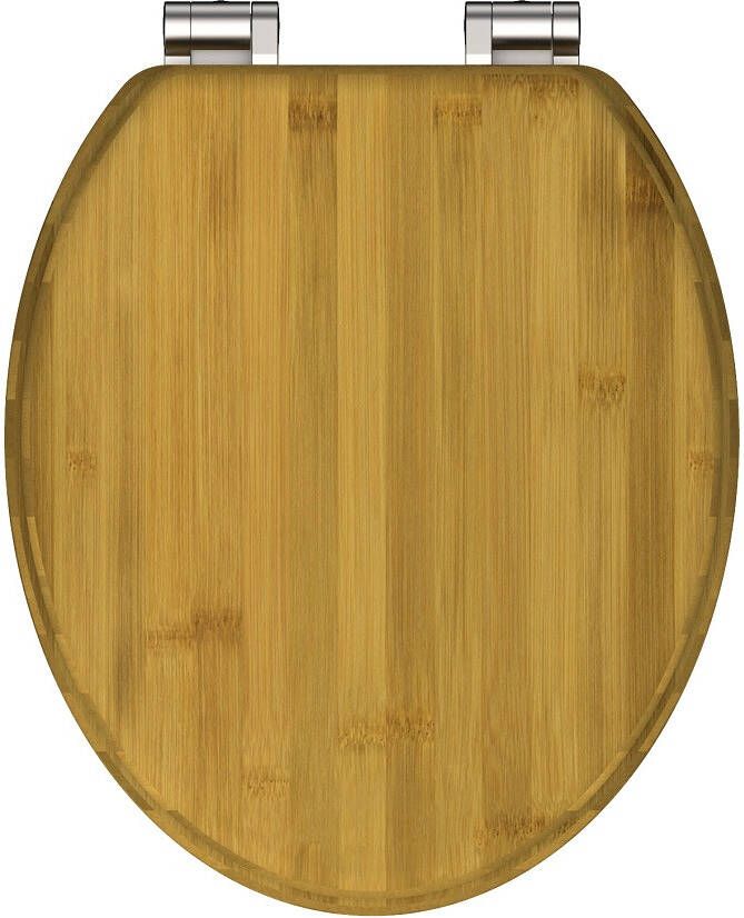 Schütte Schutte NATURAL BAMBOO WC-bril van massief bamboe 81001