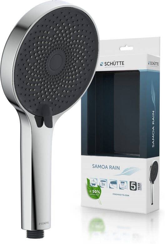 Schütte Schutte SAMOA RAIN Handdouche | Chroom antraciet 60251