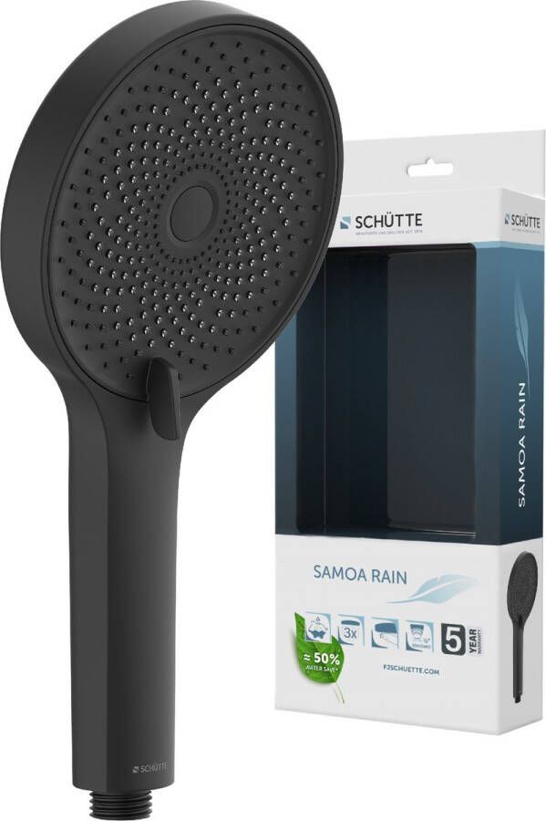 Schütte Schutte SAMOA RAIN handdouche | Mat Zwart 60256