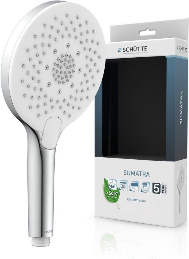 Schütte Schutte SUMATRA handdouche | Chroom wit 60230