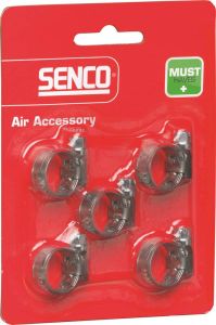 Senco slangklemmen 10 16 mm. blister à 5 stuks