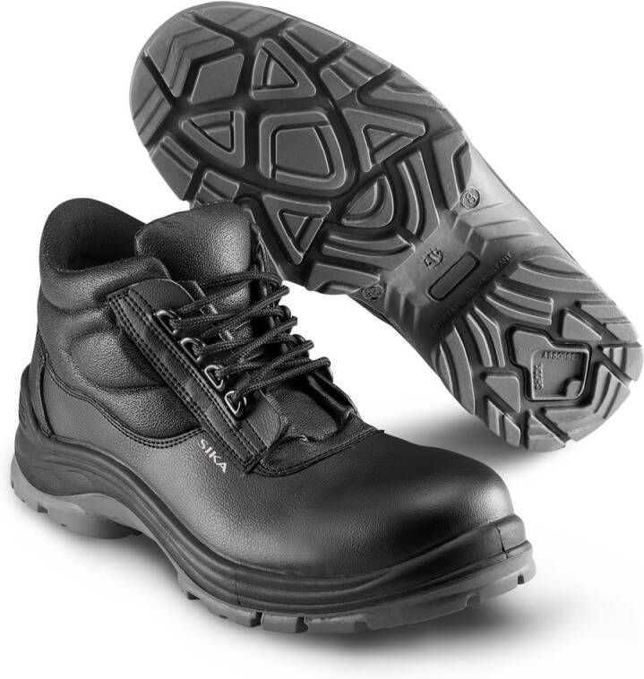 SIKA Beat Mid -S2 hoge veterschoen 216 Zwart | Zwart | 5703617156799