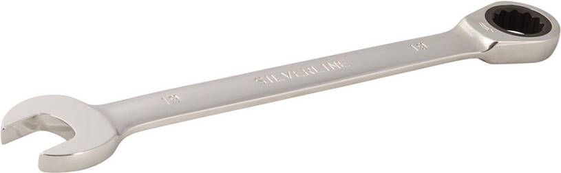 Silverline Vaste steek-ringratelsleutel | 19 mm 763581