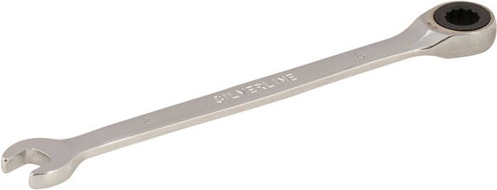 Silverline Vaste steek-ringratelsleutel | 8 mm 633787