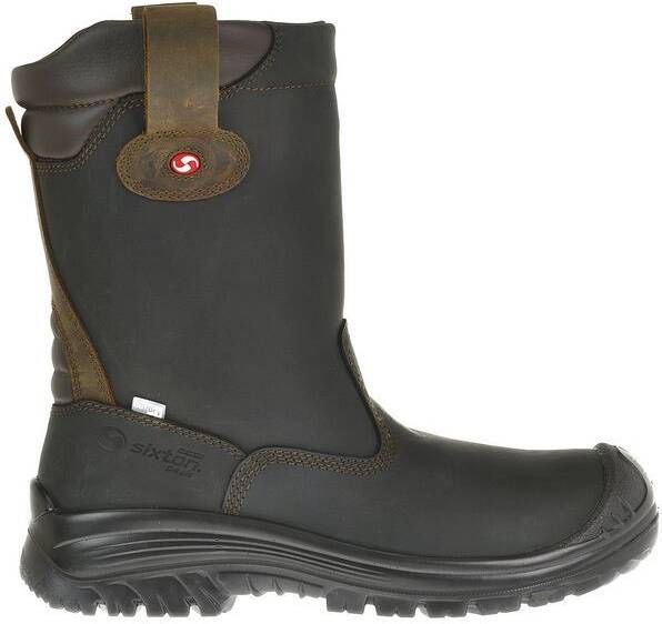 Sixton Peak 81411-06 Ranch Laars Hdry Hoog S3 KN +ESD | Zwart Bruin | 00.091.125.40