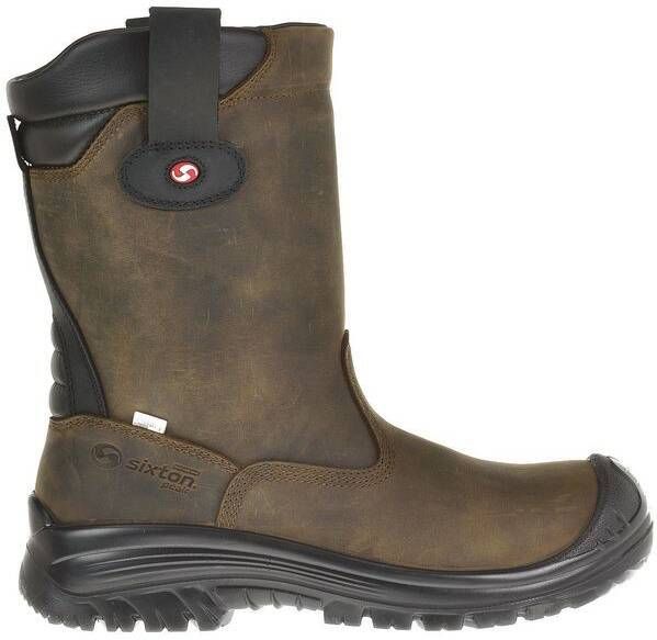 Sixton Peak 81411-07 Ranch Laars Hdry Hoog S3 + KN Gevoerd | Bruin Zwart | 00.091.126.40