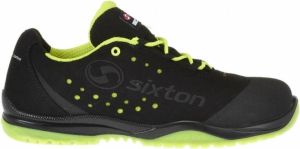 Sixton Peak 91328-01 Cuban LG S1P ESD Zwart Geel