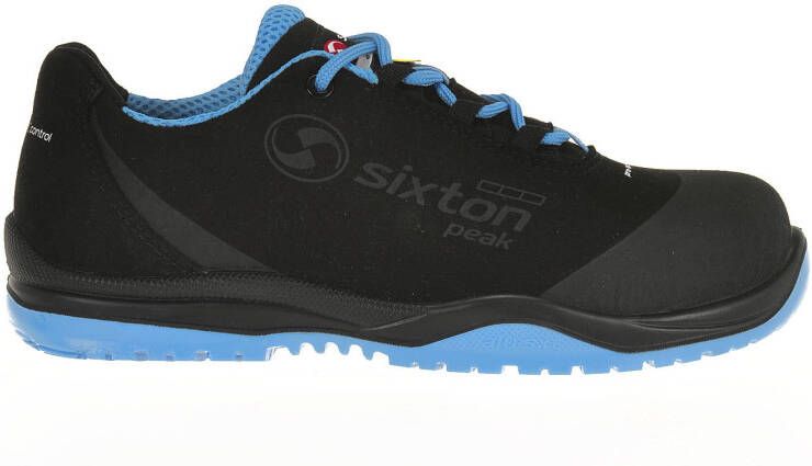 Sixton Peak 91328-11 Cuban ESD S3 Zwart Blauw