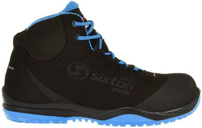 Sixton Peak 91370-01 Cuban Hoog S3 SRC ESD | Zwart Blauw | 00.091.104.35