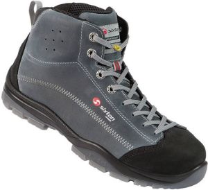 Sixton Peak 93289-03 Pasitos Hoog S3 ESD Grijs Zwart