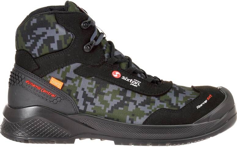 Sixton Peak Adamant Hoog 43495-01 S3 | Zwart Groen | 8053470572548