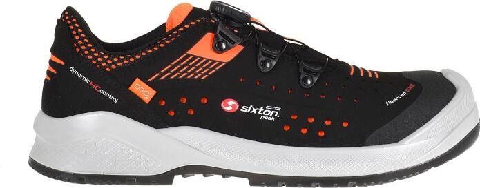 Sixton Peak Forza BOA 43460-09 S1P | Zwart Oranje | 00.091.165.46
