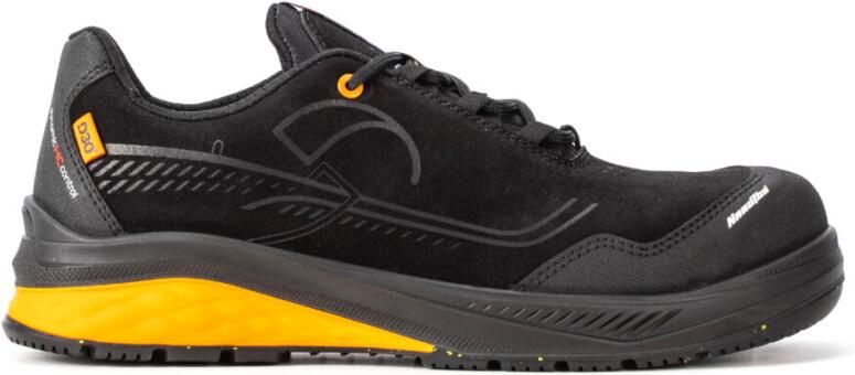 Sixton Peak Veiligheidsschoen Makeball 60542-02 S3S ESD | Zwart Oranje | 8058945084489