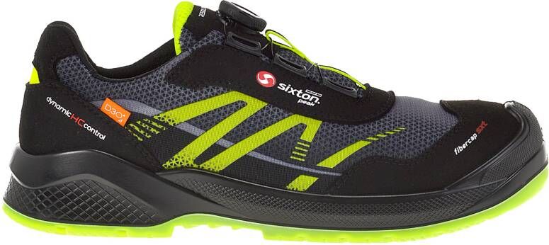 Sixton Peak Tempra BOA 43483-02 S3 | Zwart Geel | 8053470571039