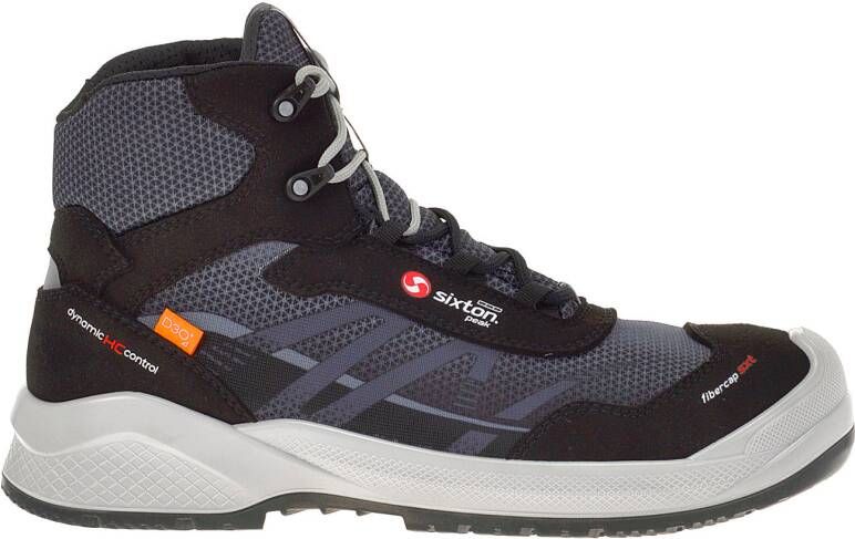 Sixton Peak Tempra Hoog 43480-04 S3 | Zwart Grijs | 8053470572999