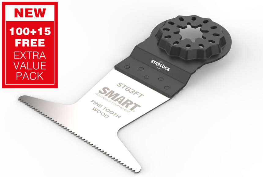 SMART SL PRO 63mm zaagbl. fijn hout 100+15 ST63FT100+15