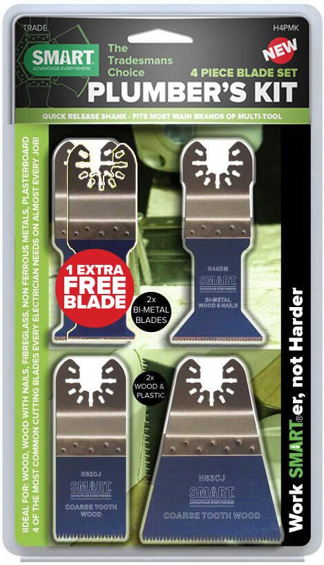 SMART UN TRA 4+1st Blad assorti loodgieter H4PMK+1