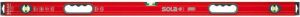 Sola Alu waterpas BIG RED3 150 150cm 3 libellen 0 50mm m 2 handgrepen 01219501
