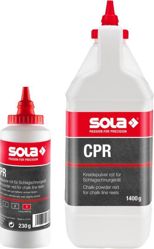 Sola Slaglijnpoeder rood CPR230 230gr. 66152101