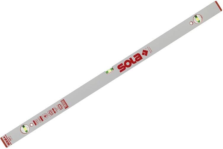 Sola Alu blokwaterpas AZB3 200 200cm 3 libellen 0 50mm m zilver 01013701