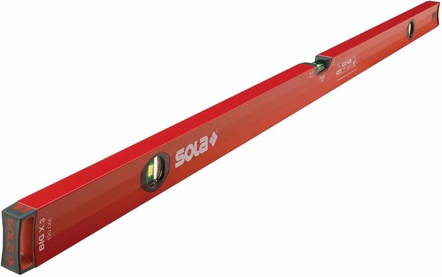 Sola BIGX 3 80 | alu-waterpas | X profiel | 80 cm | 3 libellen 01373101