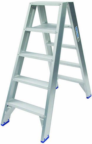 Solide Professionele Dubbele Trap 2x4 Treden DT04