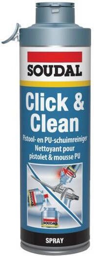 Soudal Click & Clean | PU Schuimreiniger | 500 ml 113432