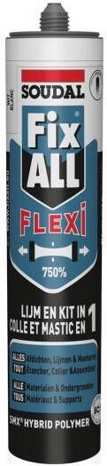 Soudal Fix All Flexi | Lijm- en voegkit | Beige | 290 ml 106324