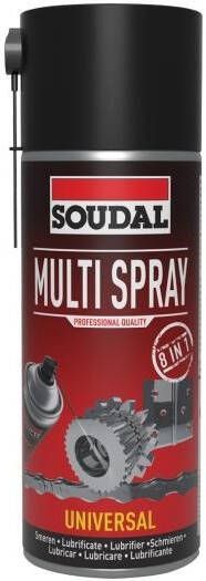 Soudal Multi Spray 8 In 2 | 400 ml 119707