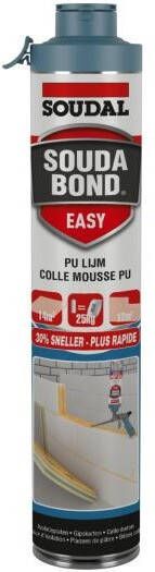 Soudal Soudabond Easy Click & Fix | PU Schuim | Oranje | 750 ml 121398