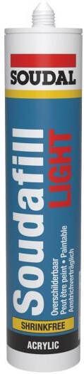 Soudal Soudafill Light | Schilderskit | Wit | 310 ml 119307