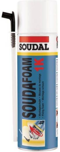 Soudal Soudafoam 1 K | PU Schuim | Champagne | 500 ml 100392