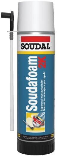 Soudal Soudafoam 2K | PU Schuim | Champagne | 400 ml 104882