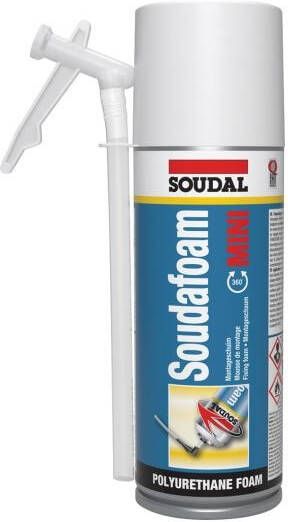 Soudal Soudafoam Mini | PU Schuim | Champagne | 150 ml 116168