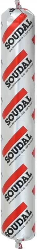 Soudal Silirub 2S | Sanitairkit | Transparant | 600 ml 100749